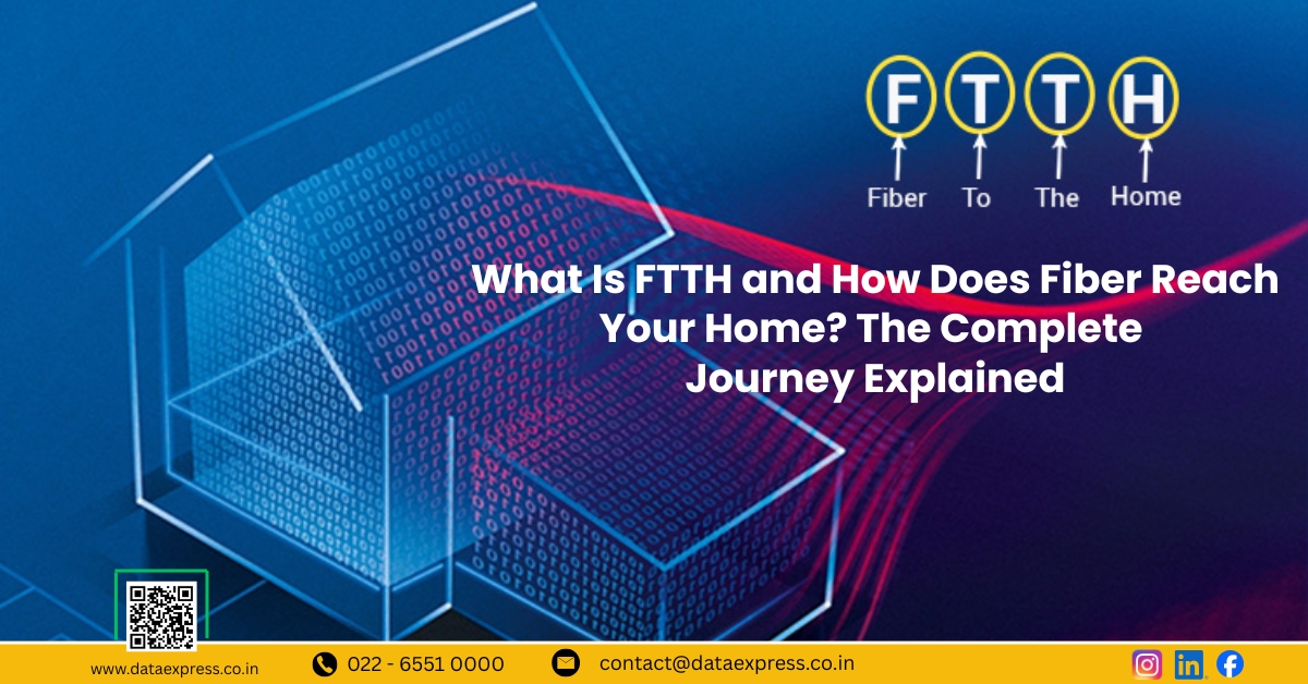 What Is FTTH and How Does Fiber Reach Your Home? The Complete Journey Explained